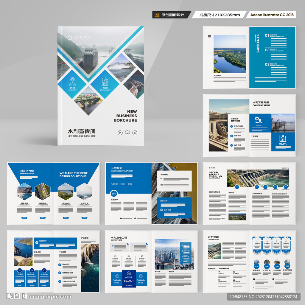 大坝宣传册 