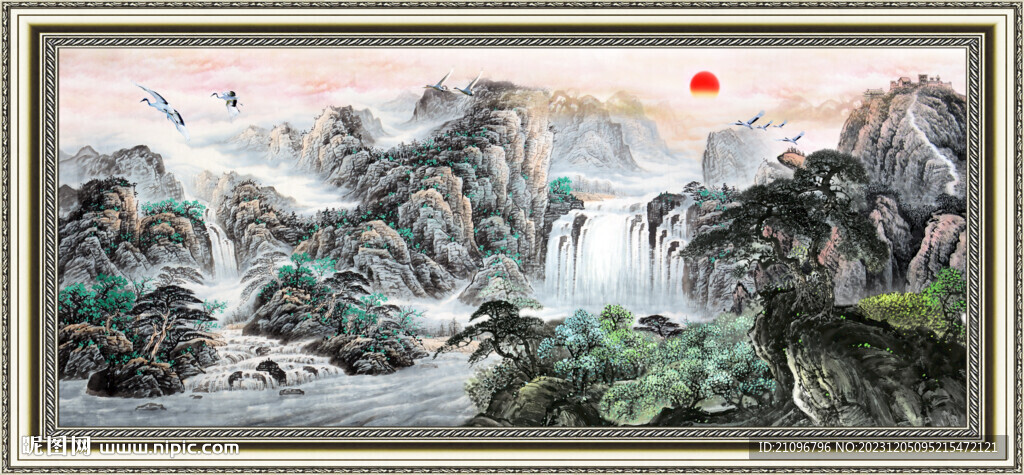 旭日东升 
