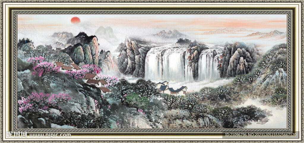 山水转运图
