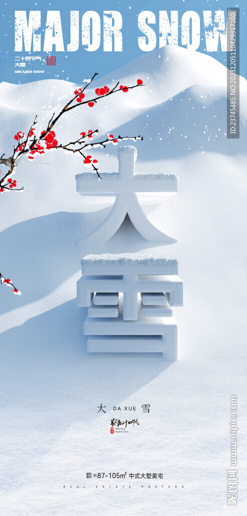 大雪海报