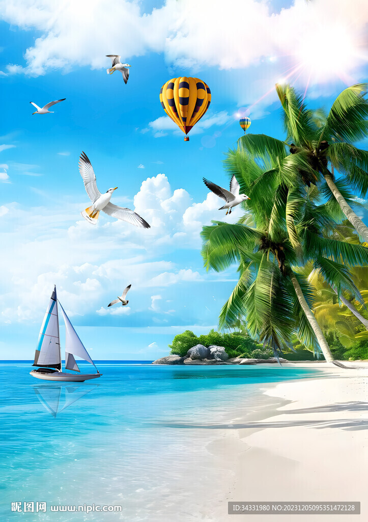 夏日海滩