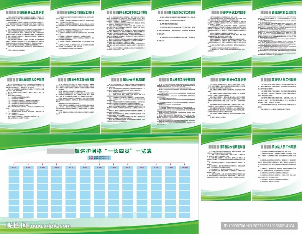 林长制度牌