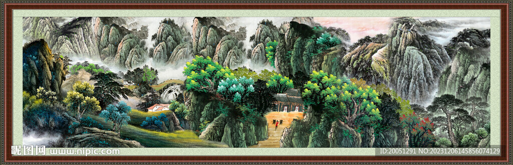 风水画 