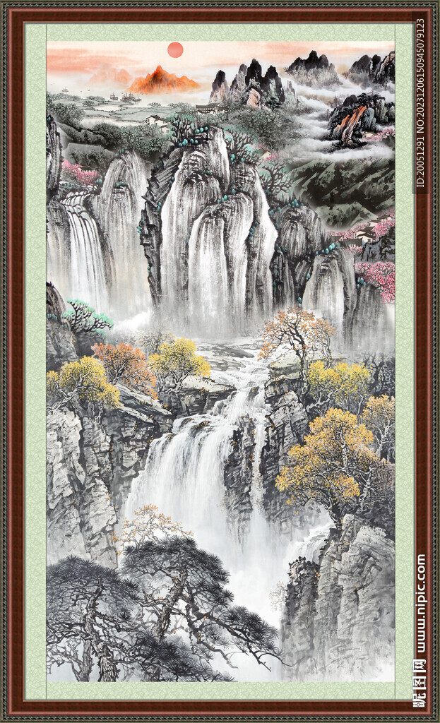 竖版风景