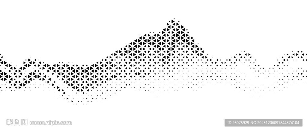 艺术三角形冲孔板图案