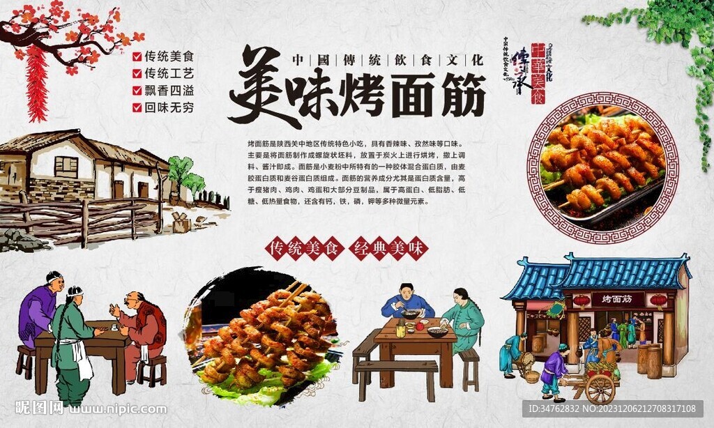 烤面筋