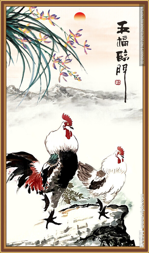 金鸡报晓