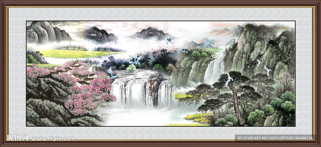 山水图 
