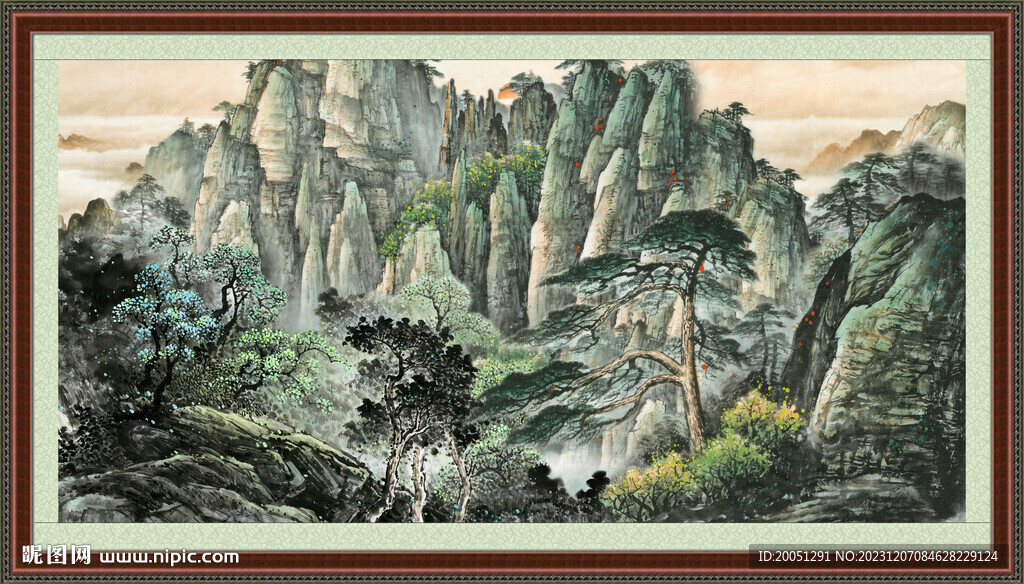 招财画