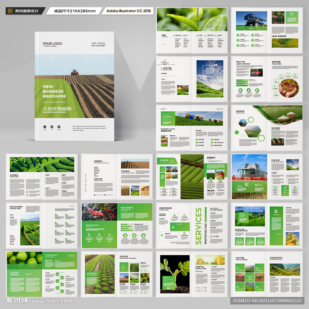 农产品画册