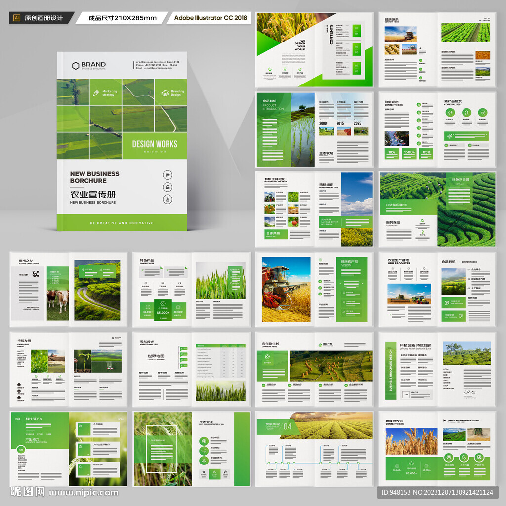 农业宣传册