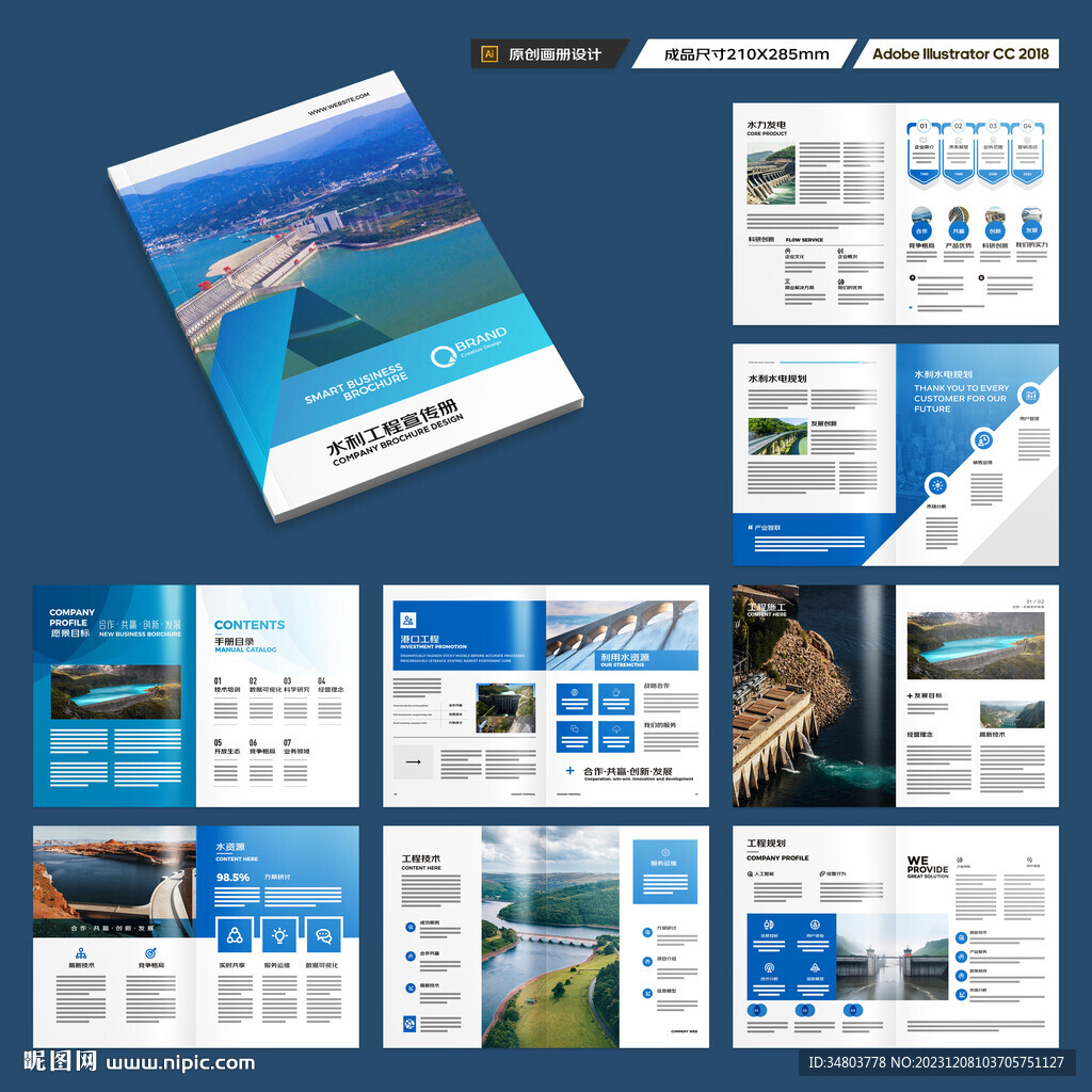 大坝宣传册 