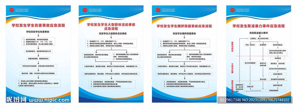 学校应急流程