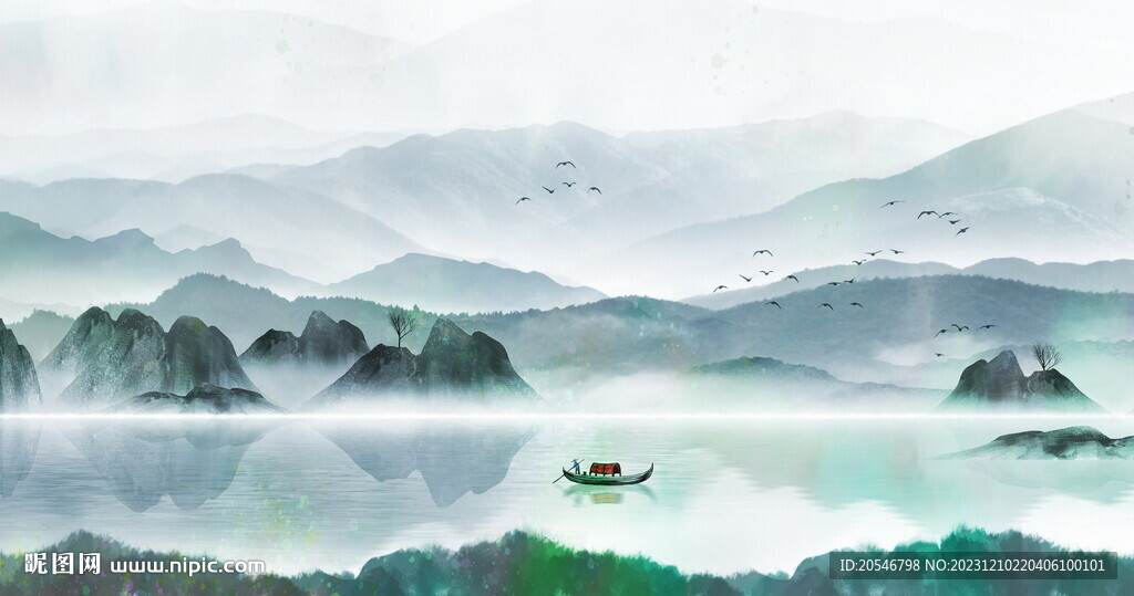 山水画