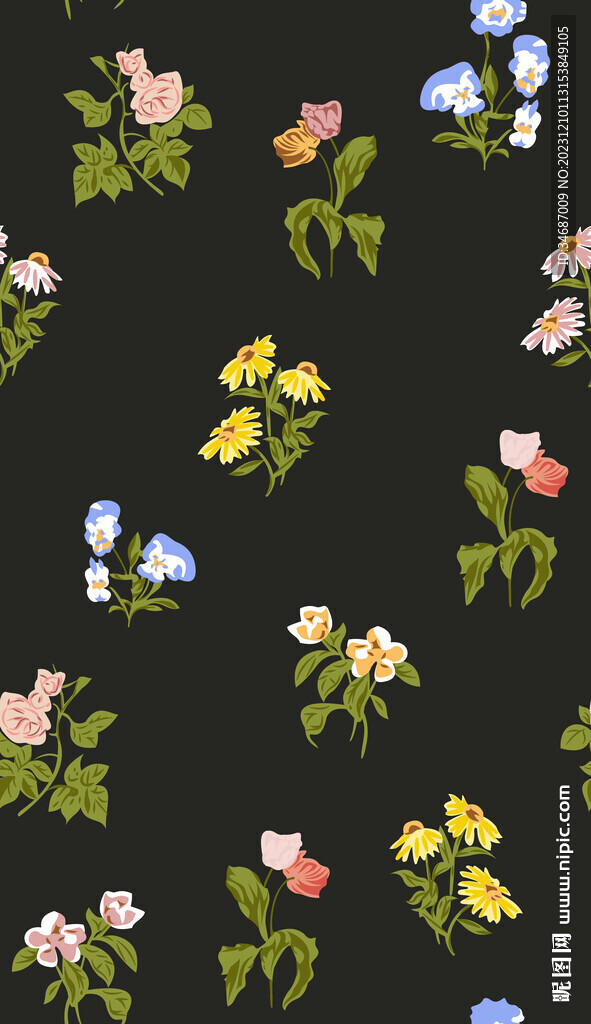 碎花