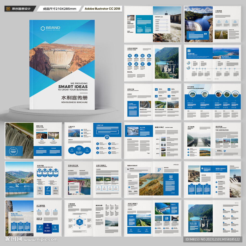 大坝宣传册 