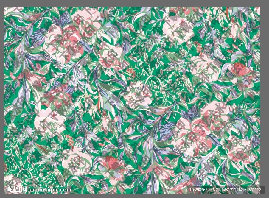 手绘花