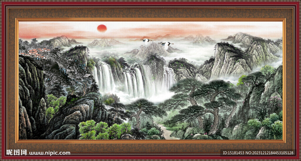 山水图 