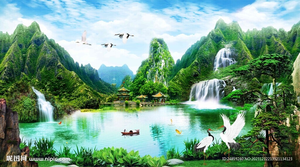 山水