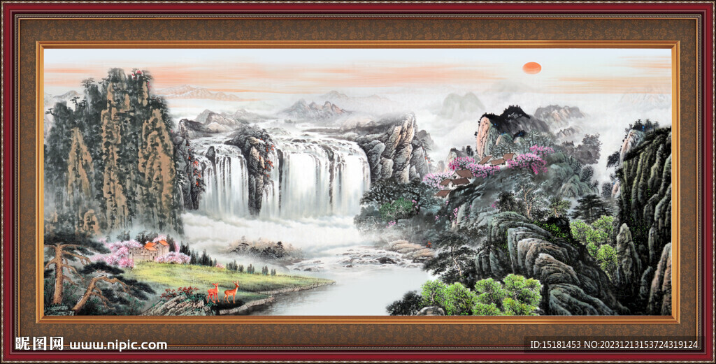 山水图 