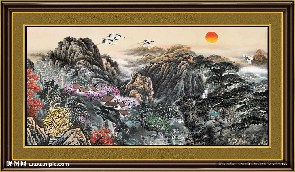 山水画 