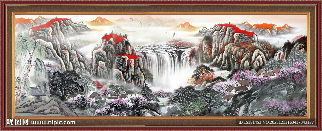 山水画 