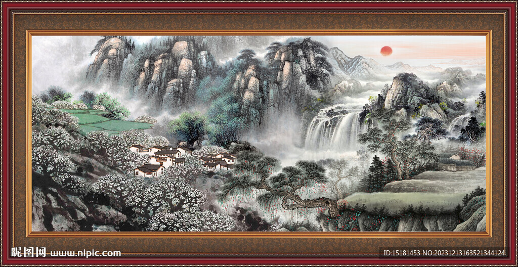 山水画 