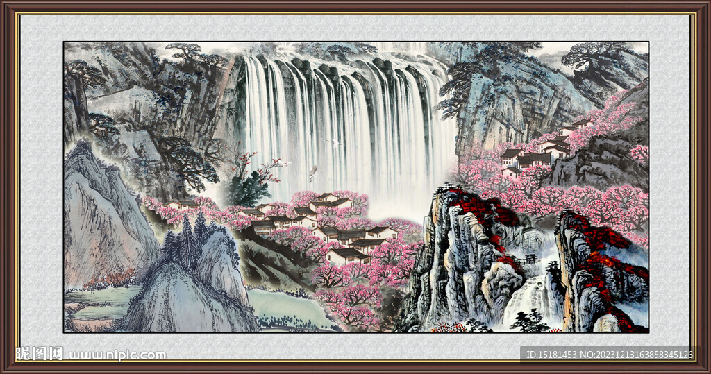 山水画 