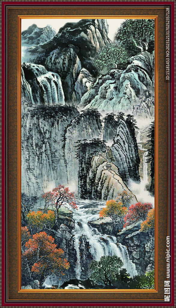 中国画山水