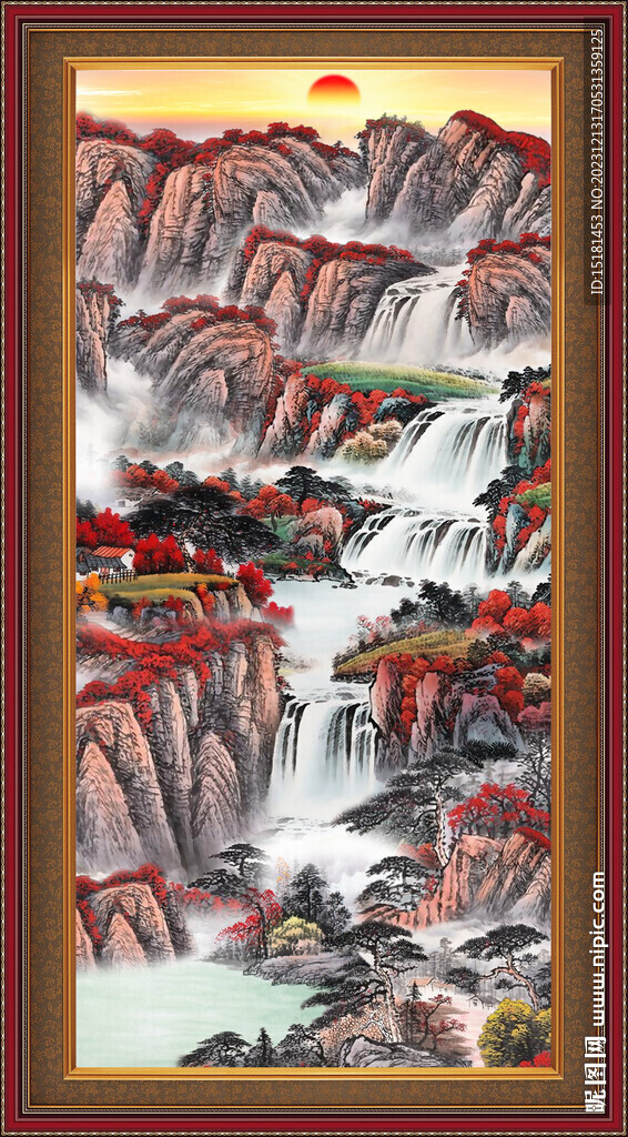 山水画 