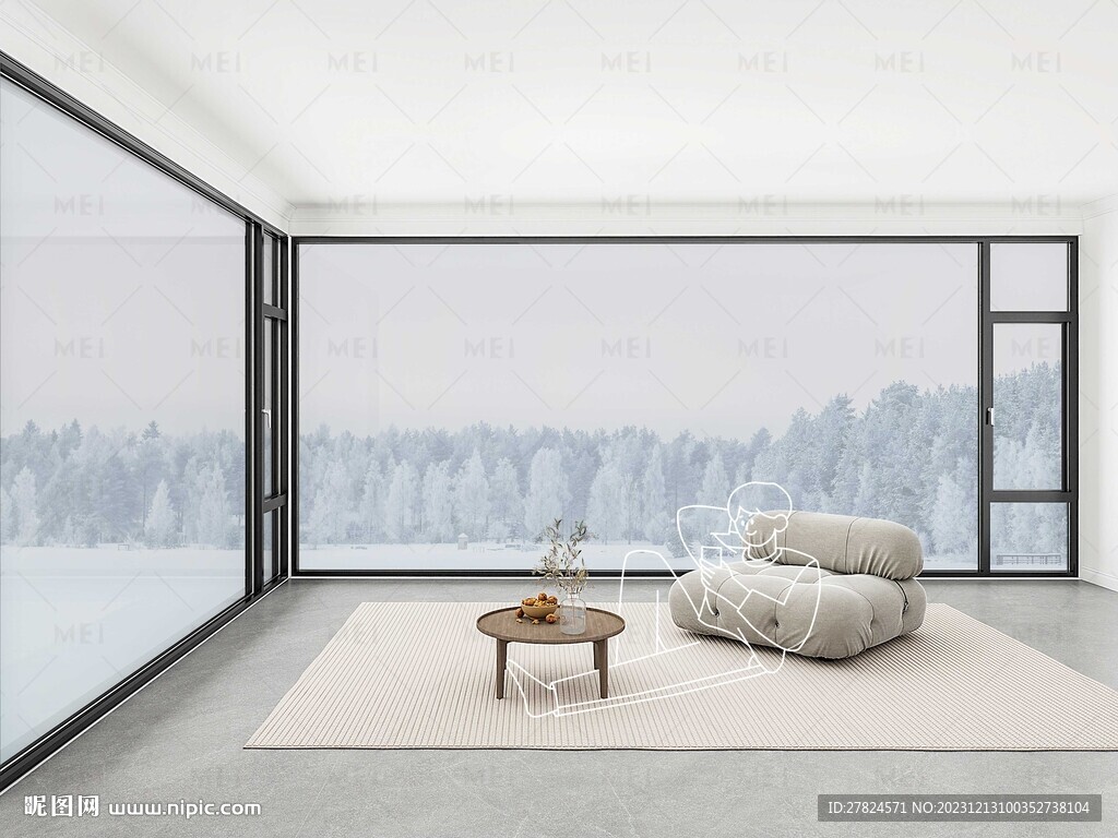 门窗场景效果图