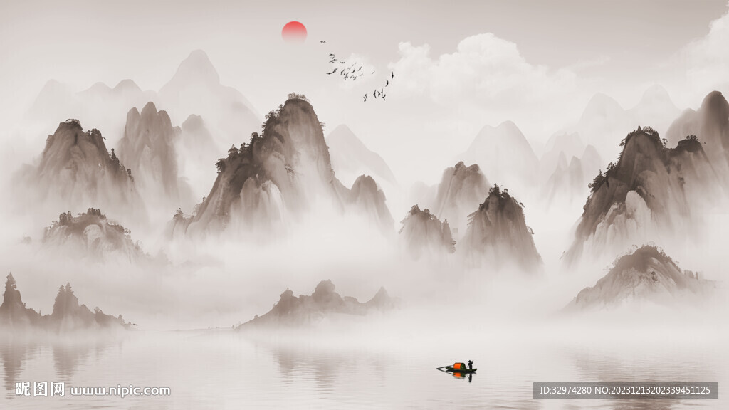 山水画