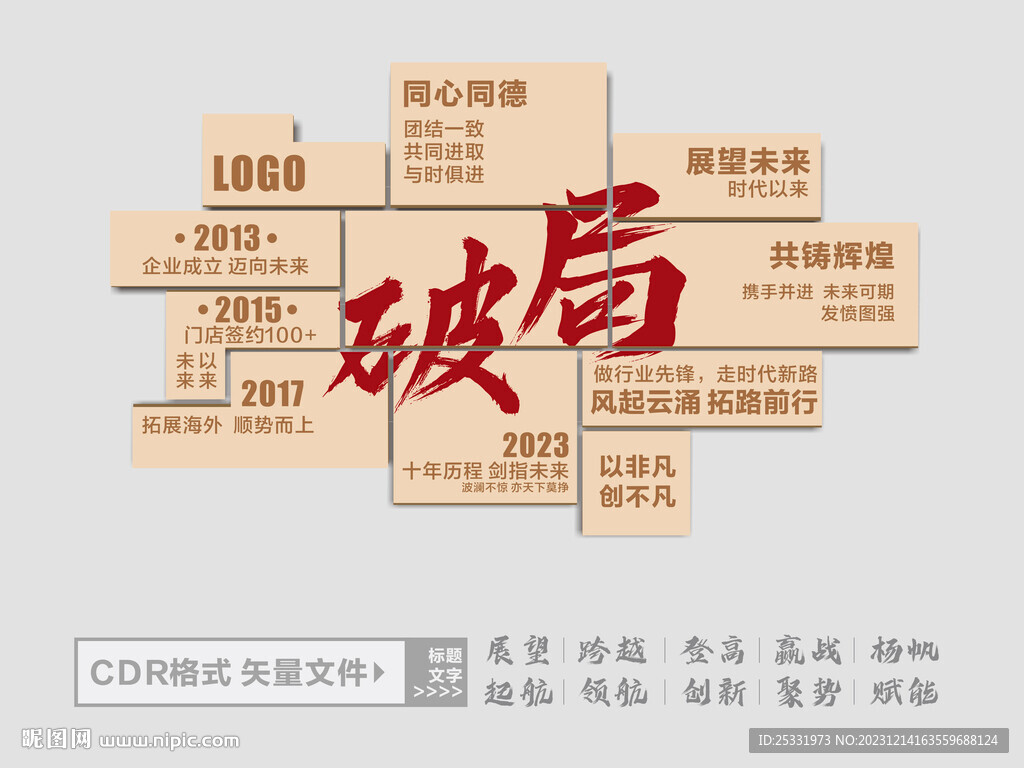 企业文化墙  