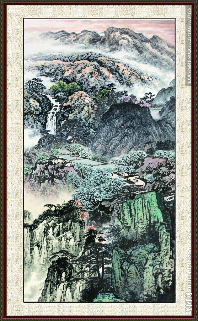 山水 