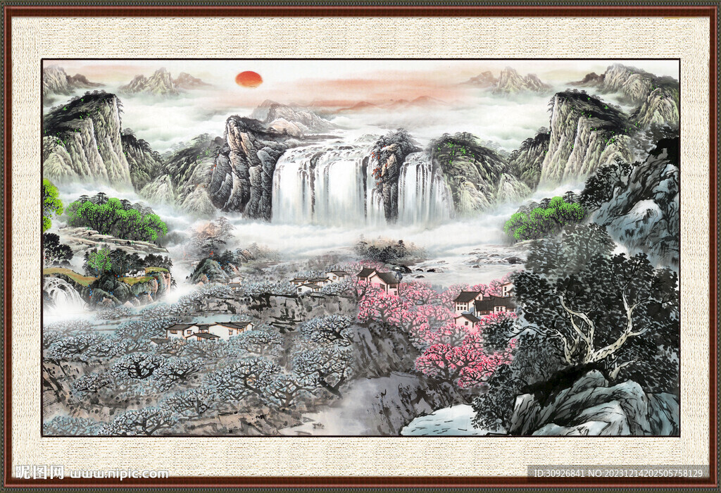 国画风景 