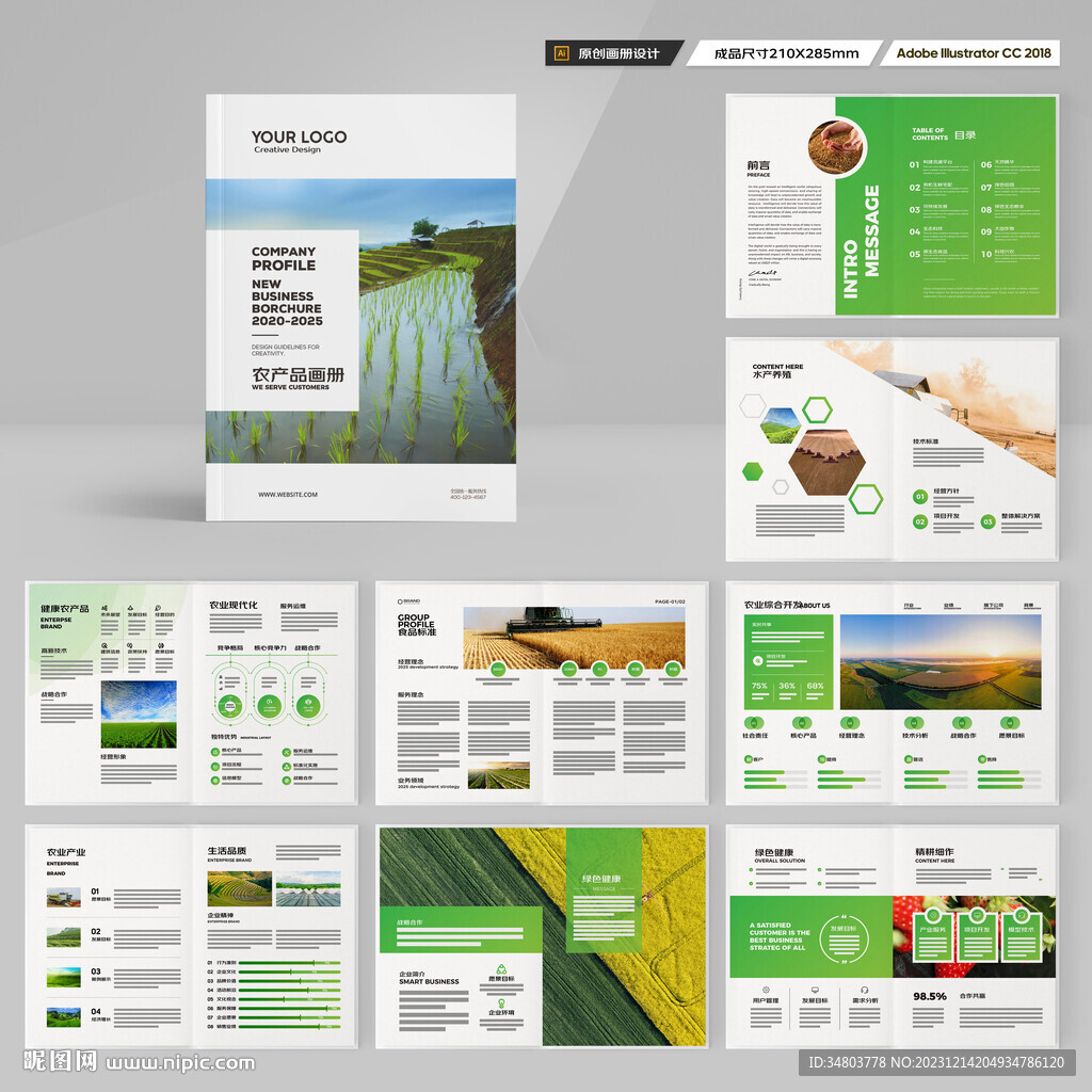 农业科技画册