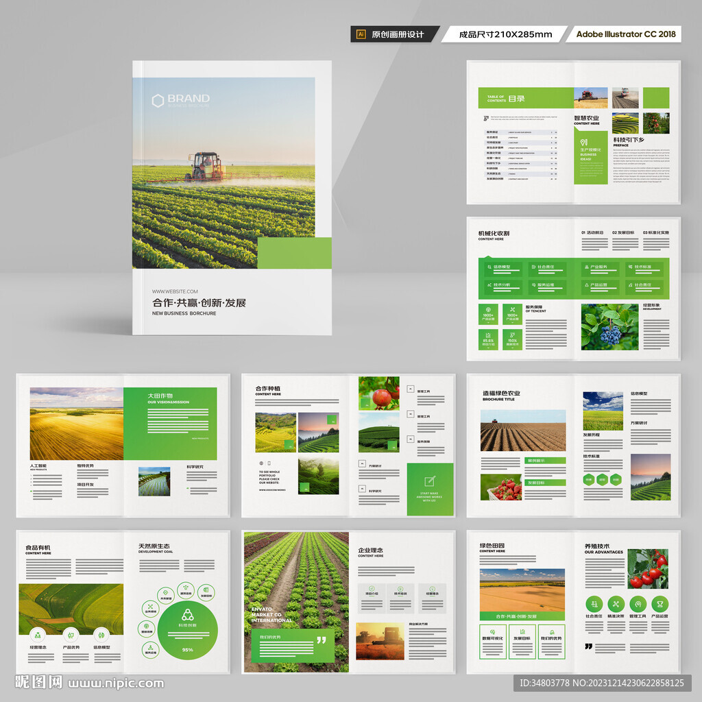 农产品画册