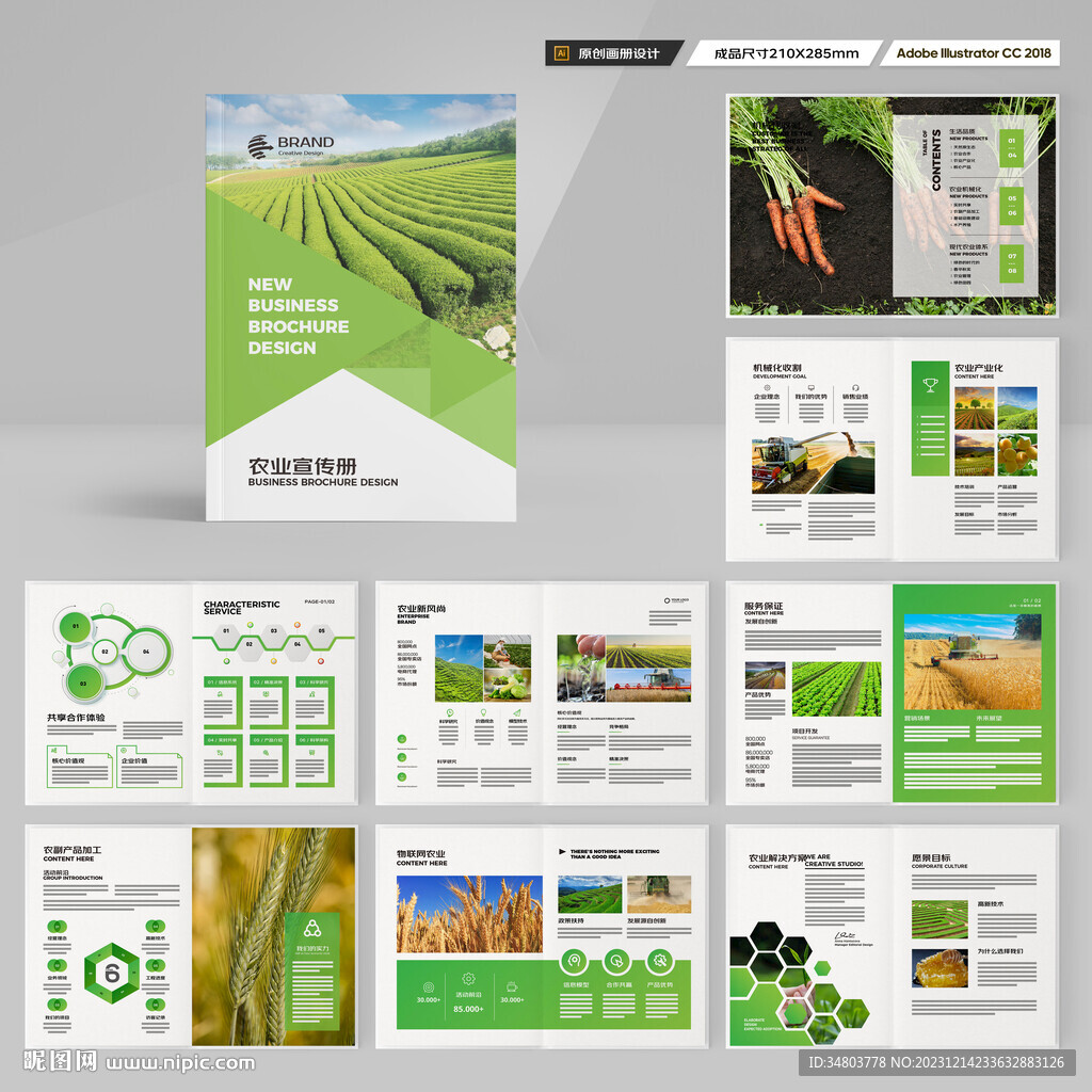 绿色农业画册