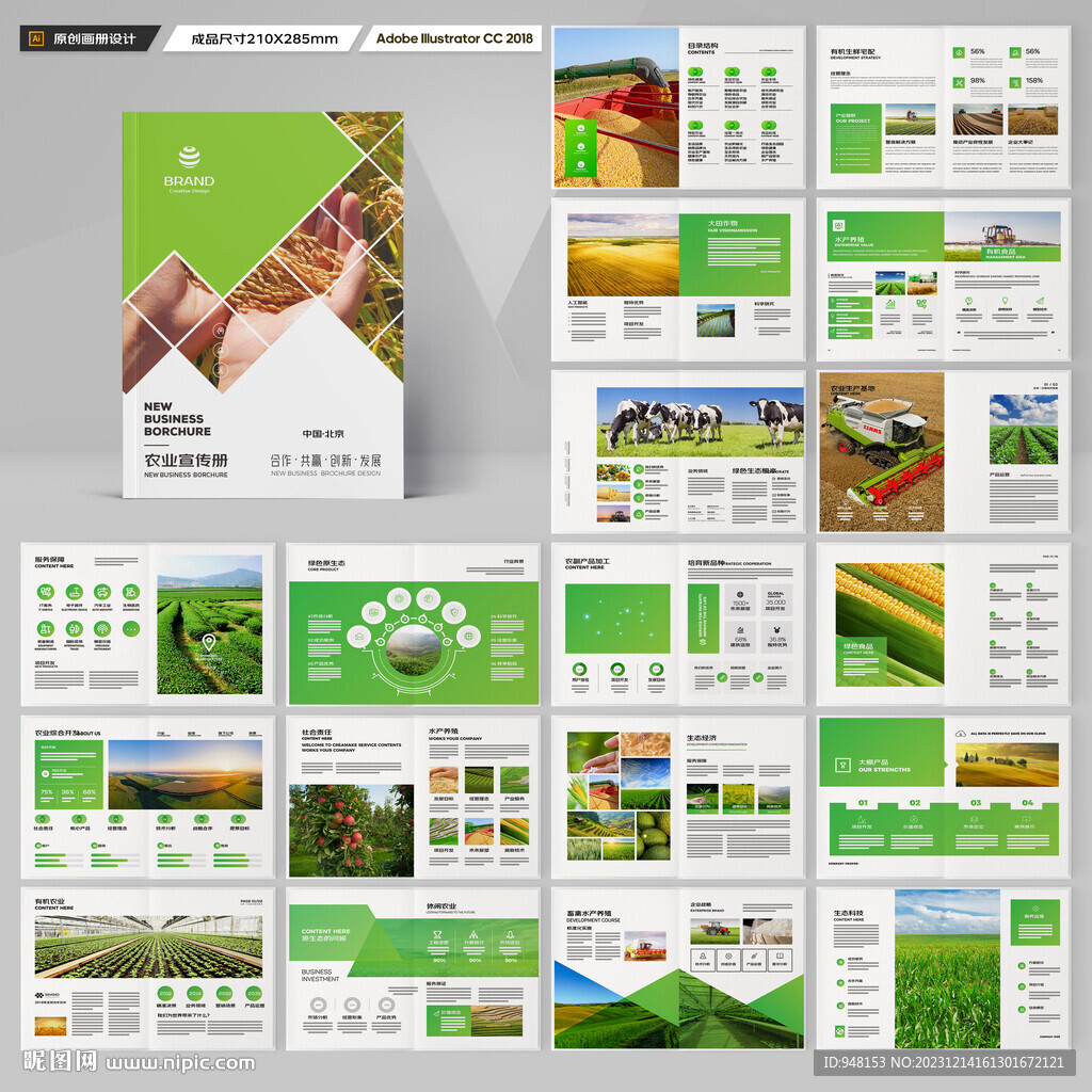 农业合作社画册