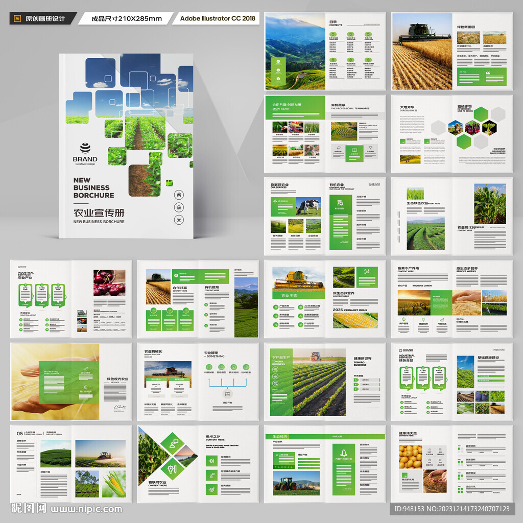 农业宣传册