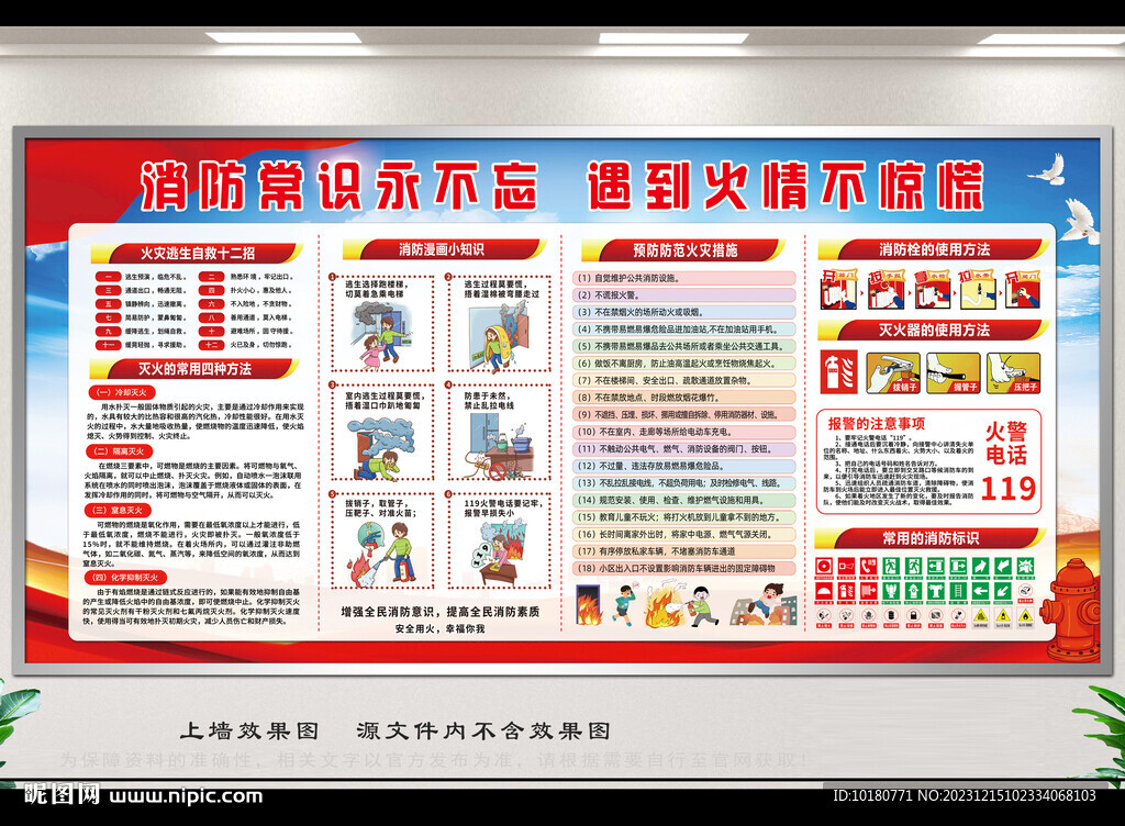 学校消防安全宣传栏