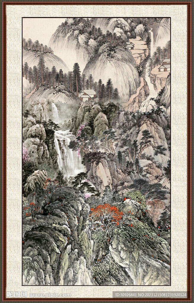 山水 