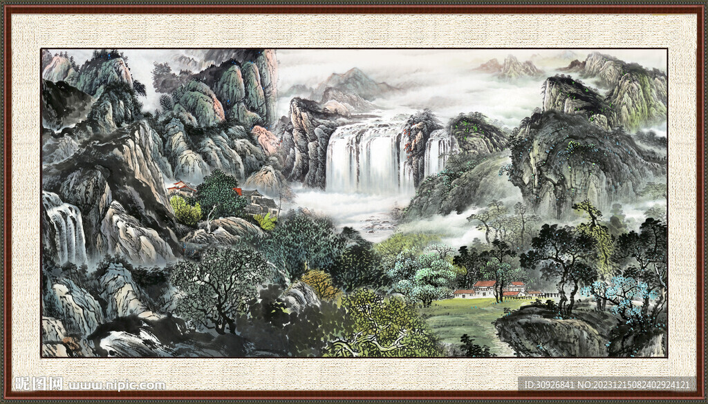 国画风景 