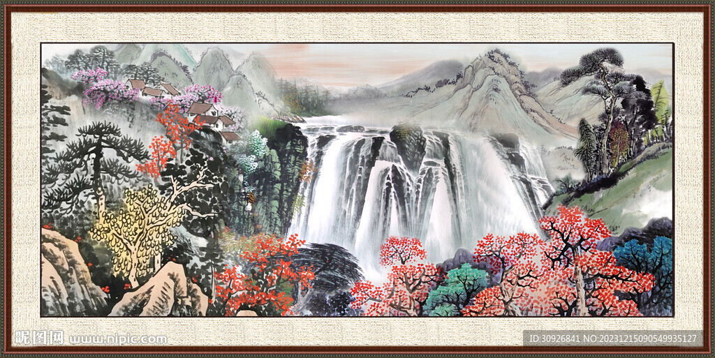 中国画风景 