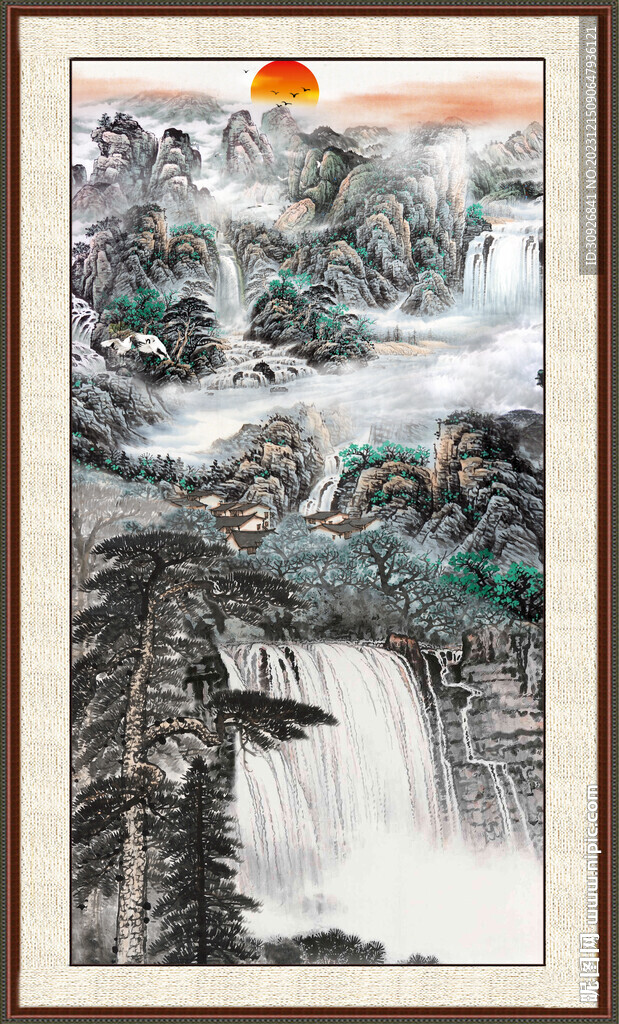 新中式山水