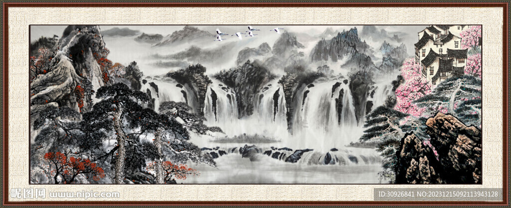 新中式山水