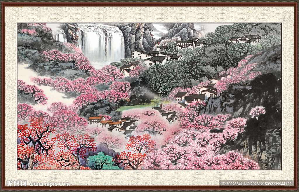 新中式山水画