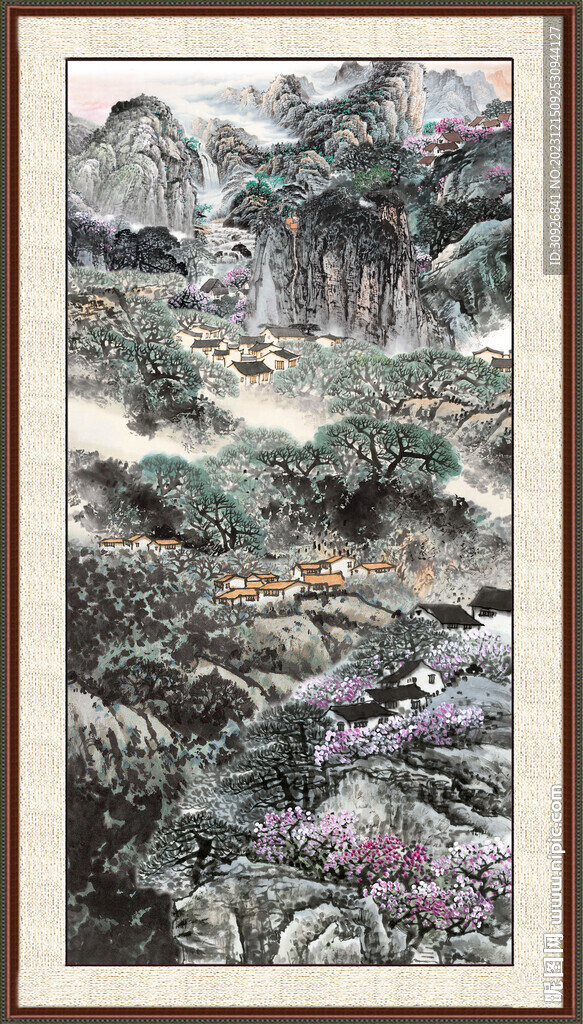 新中式山水画
