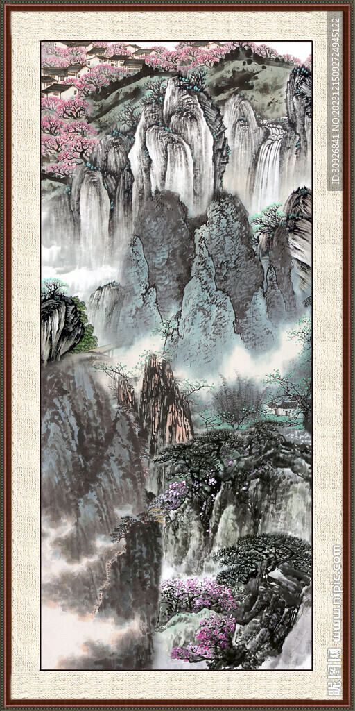 中国风山水