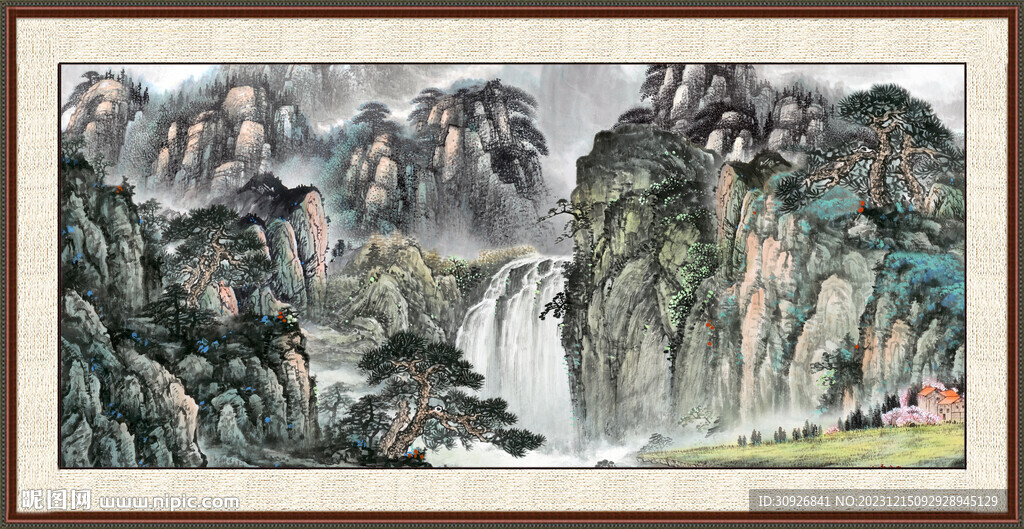 山水 